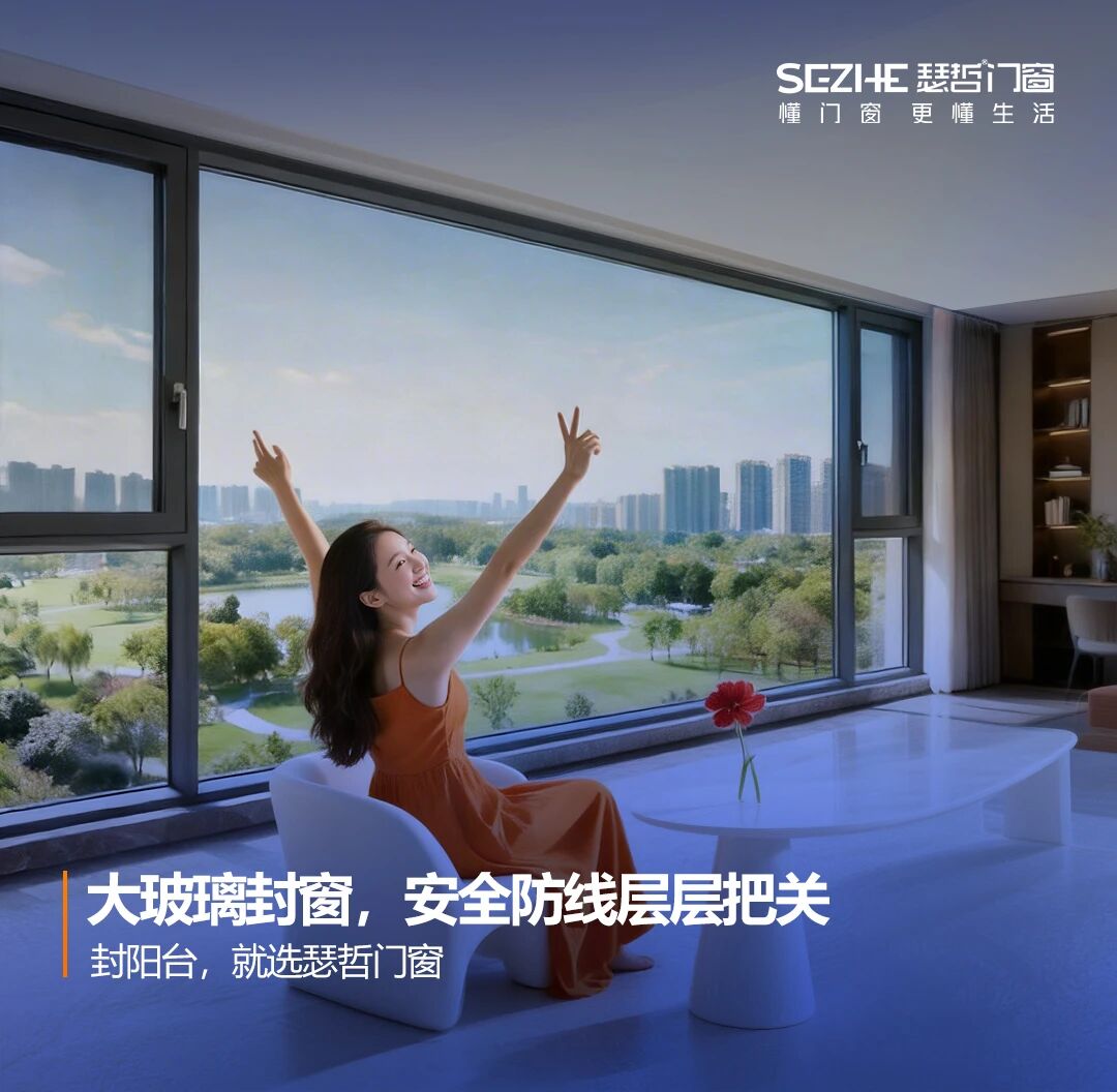大玻璃封窗，安全防线层层把关！